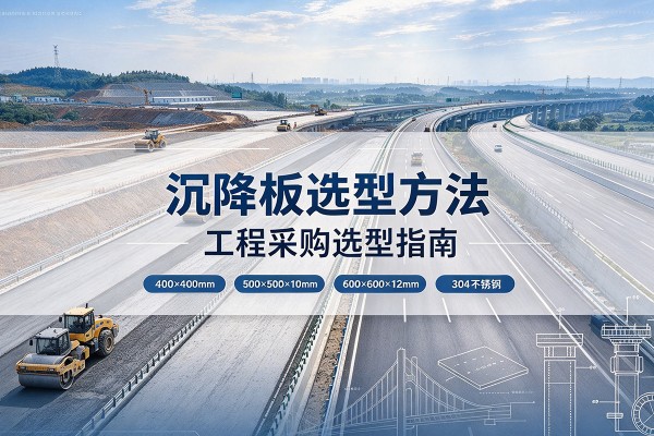 西沙沉降板选择方法