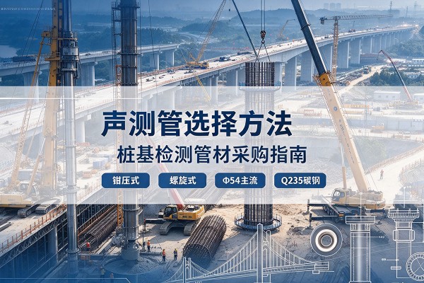 西沙声测管选型标准
