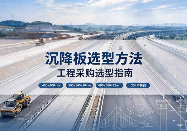 西沙沉降板选择方法