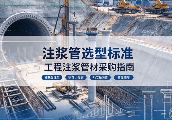 西沙注浆管选型标准